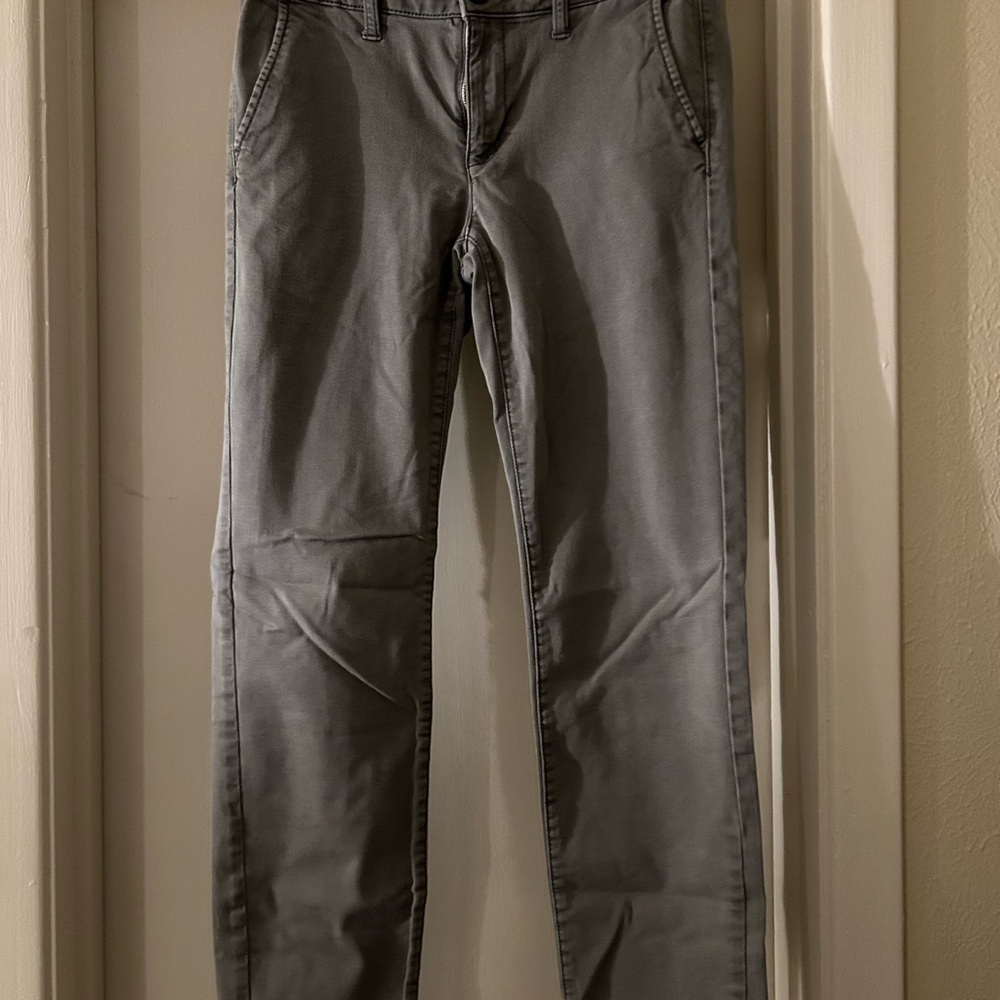 Men's Gray Chino Pants